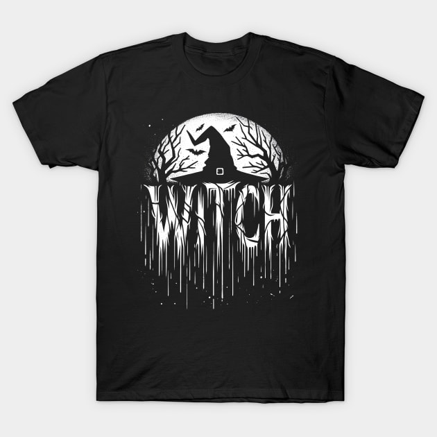 Witch T-Shirt by Tshirt Samurai